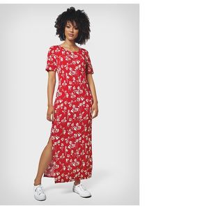 Leota Women's Eva Maxi Dress In Casanova Cherry